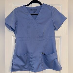 Grey's Anatomy Light Blue Scrub Top